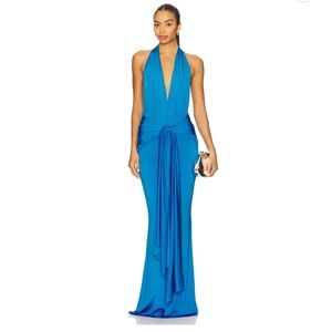 Lovers + Friends Coralie Gown in Blue